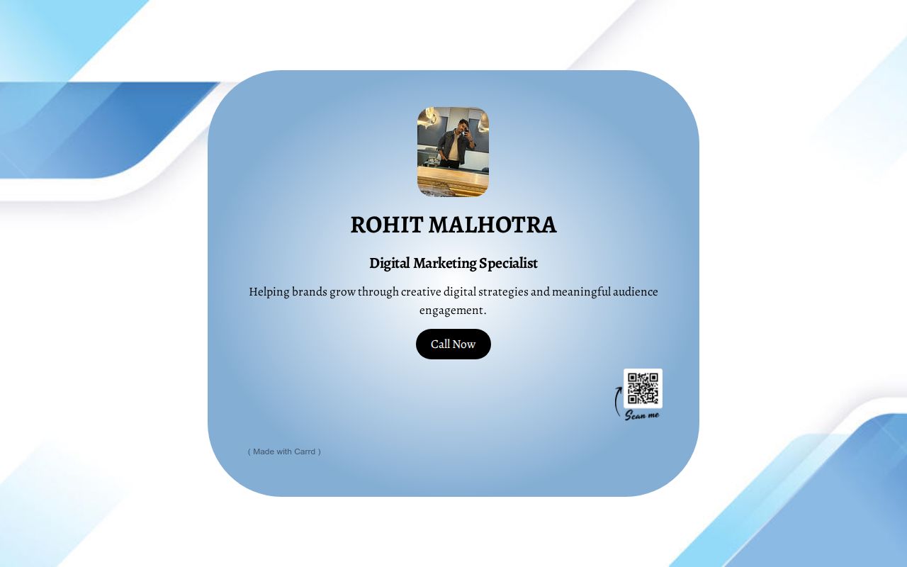 Carrd profile picture for @rohit14
